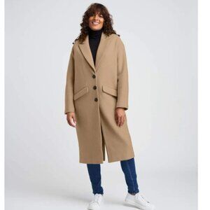 NWT Universal Standard Wool Willow Cocoon Coat Size Large ( 22-24 )